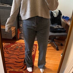 Pacsun Dad Jeans with slit